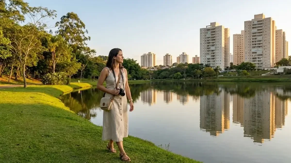 La ciudad combina áreas verdes y modernidad, creando un modelo de calidad de vida.
