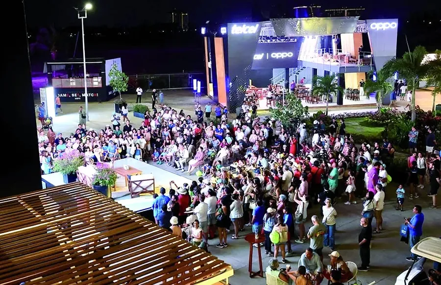 La ciudad se destaca por su oferta turística en el inicio del Abierto Mexicano de Tenis.