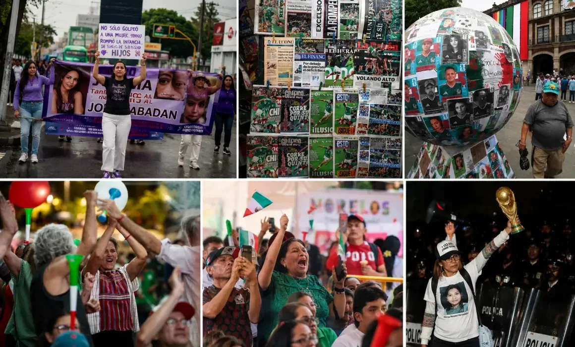La Copa del Mundo reveló contrastes entre celebración y protesta en el país.