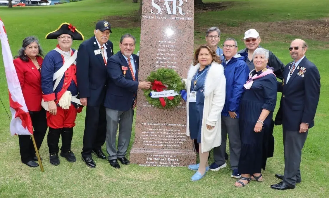 La comunidad se une para conmemorar la historia de Texas durante la Revolución Americana.