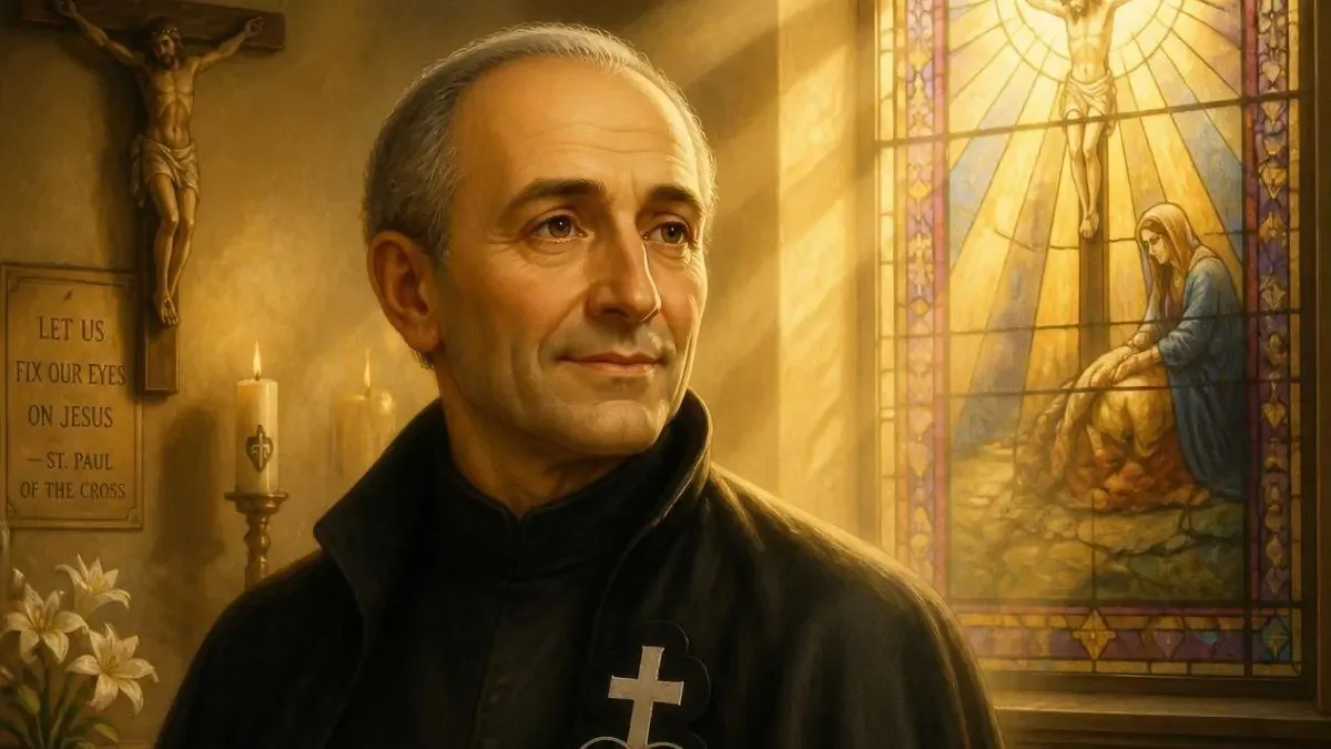 La figura de San Pablo de la Cruz brinda consuelo a quienes enfrentan sufrimientos y tribulaciones emocionales.