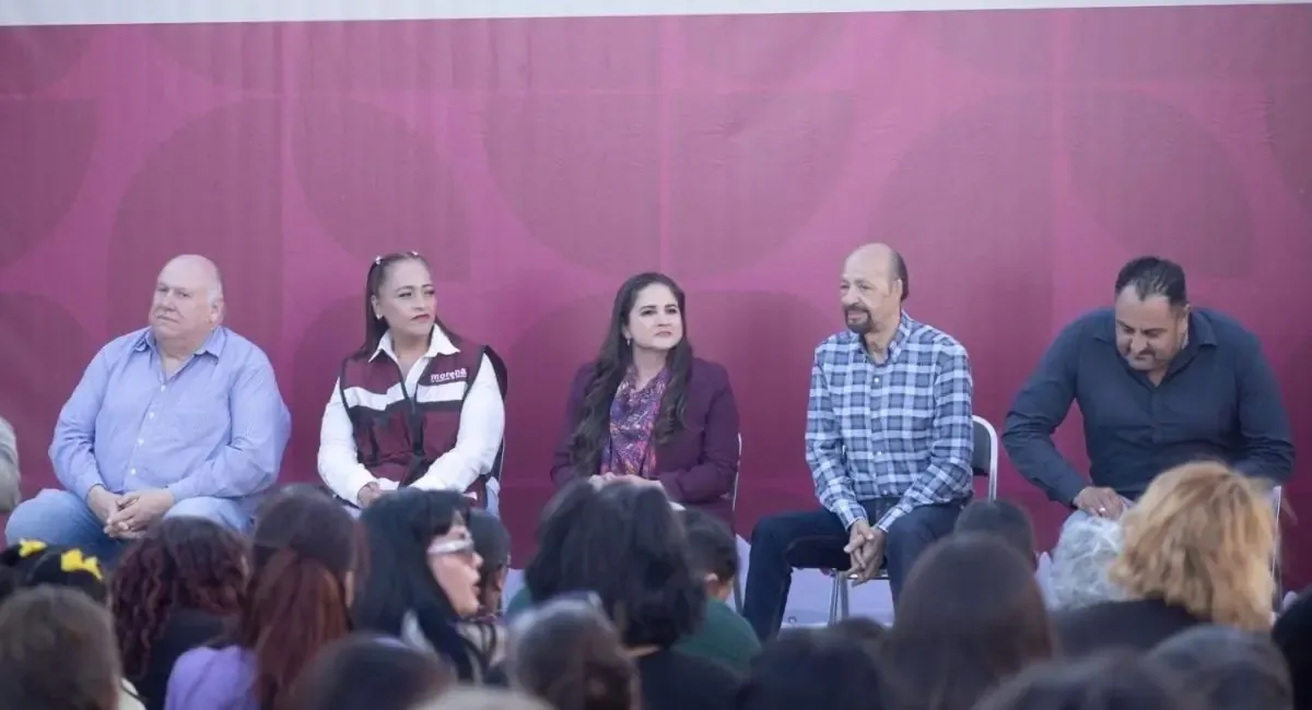 La dirigente de Morena destaca avances en bienestar social y proyectos estratégicos en Agua Prieta.