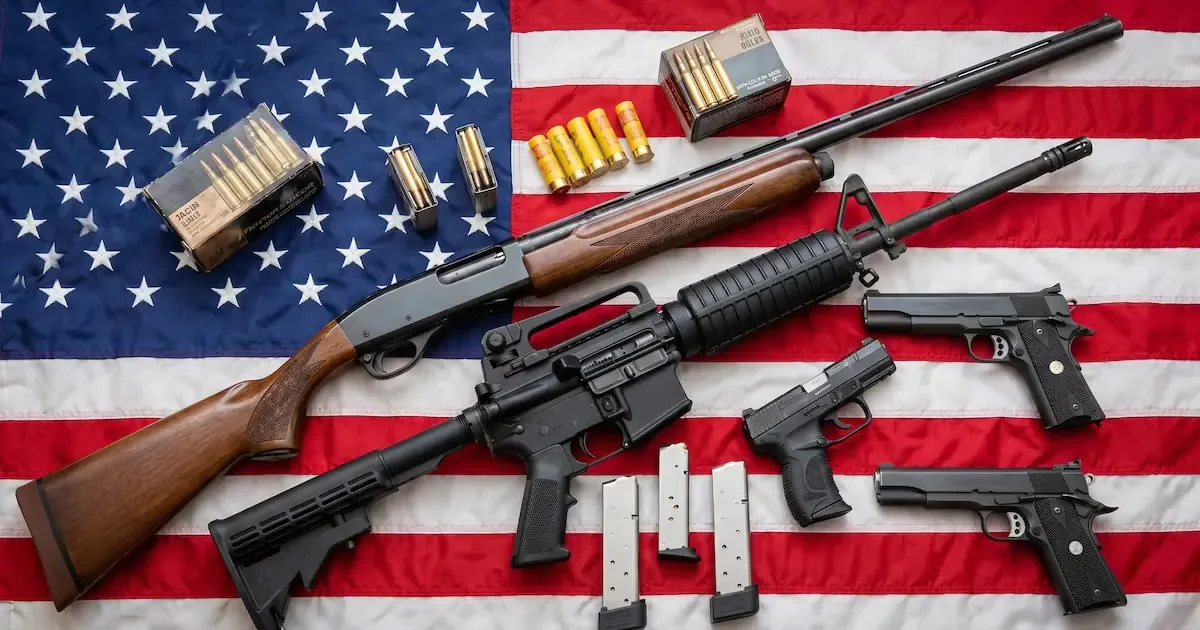 El uso simbólico de las armas en la narrativa y su impacto en la sociedad contemporánea.