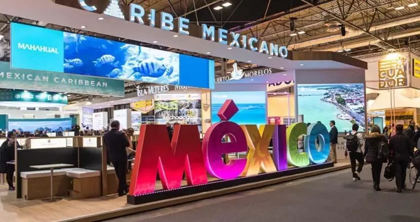 "La delegación de Baja California Sur durante FITUR 2026 en Madrid."