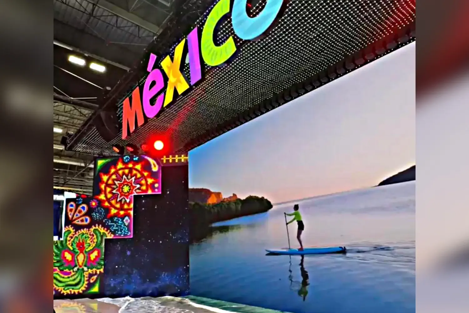 La delegación de Baja California Sur en la Feria Internacional de Turismo 2026.