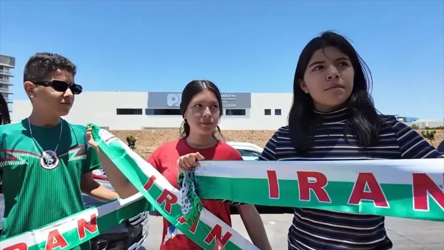 Tijuana agradece a la selección iraní por su paso solidario y futbolístico.