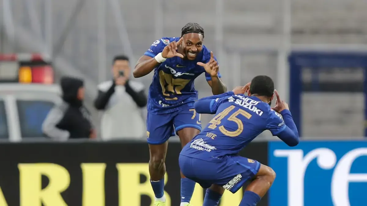 La destacada actuación del colombiano posiciona a Pumas UNAM en el tercer lugar del torneo.