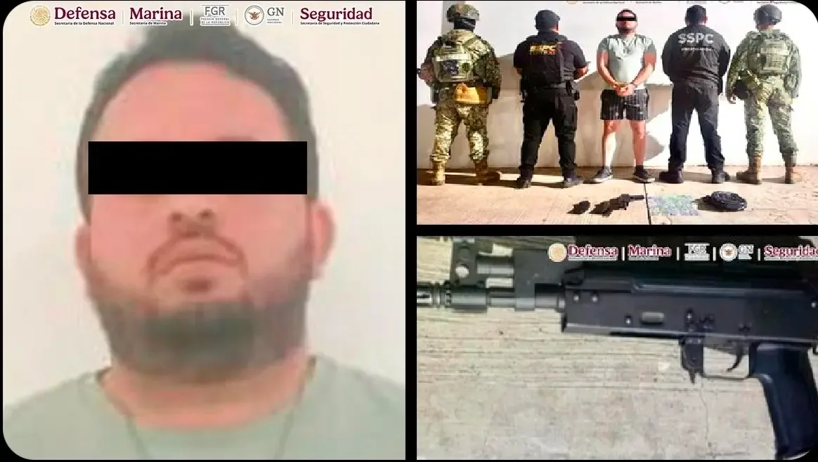 La detención de un sospechoso del ataque a diputados de MC en Culiacán.