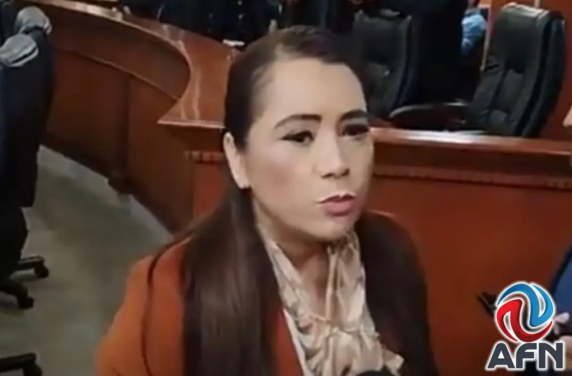 La diputada Alejandra Ang explica el origen de dinero decomisado en Calexico.