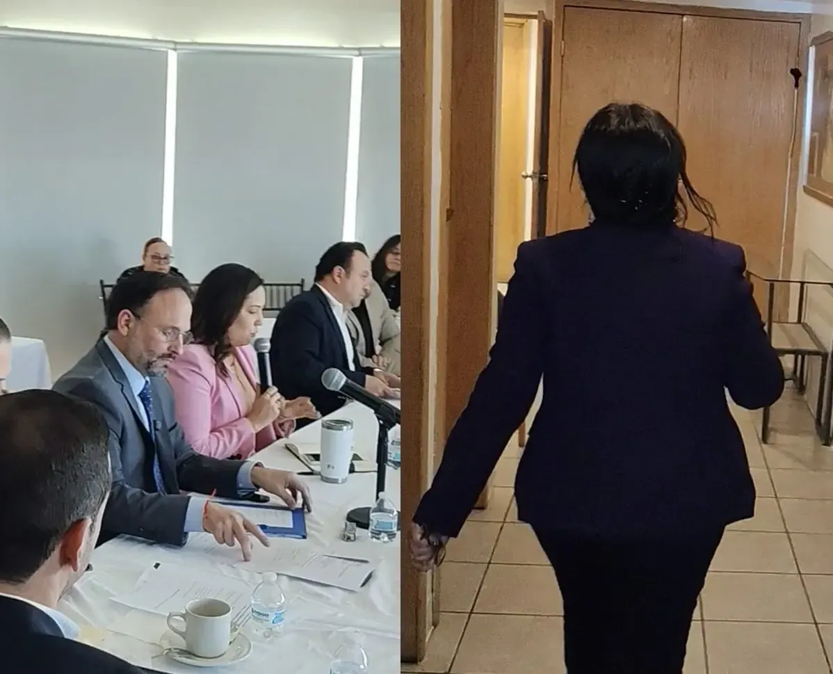 La diputada de Morena se retira de la sesión y es criticada por la falta de compromiso.