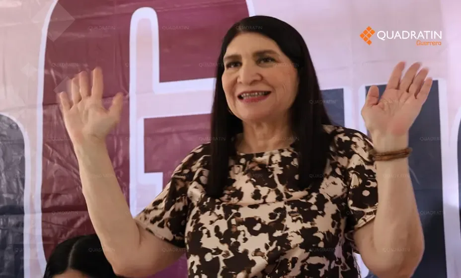 "La diputada Guadalupe Eguiluz presenta su Plan Guerrero en Acapulco."