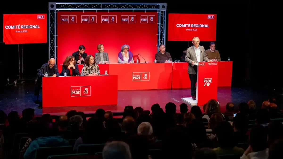 La elección del nuevo líder del PSOE de Extremadura se realizará en abril, tras la dimisión de Miguel Ángel Gallardo.