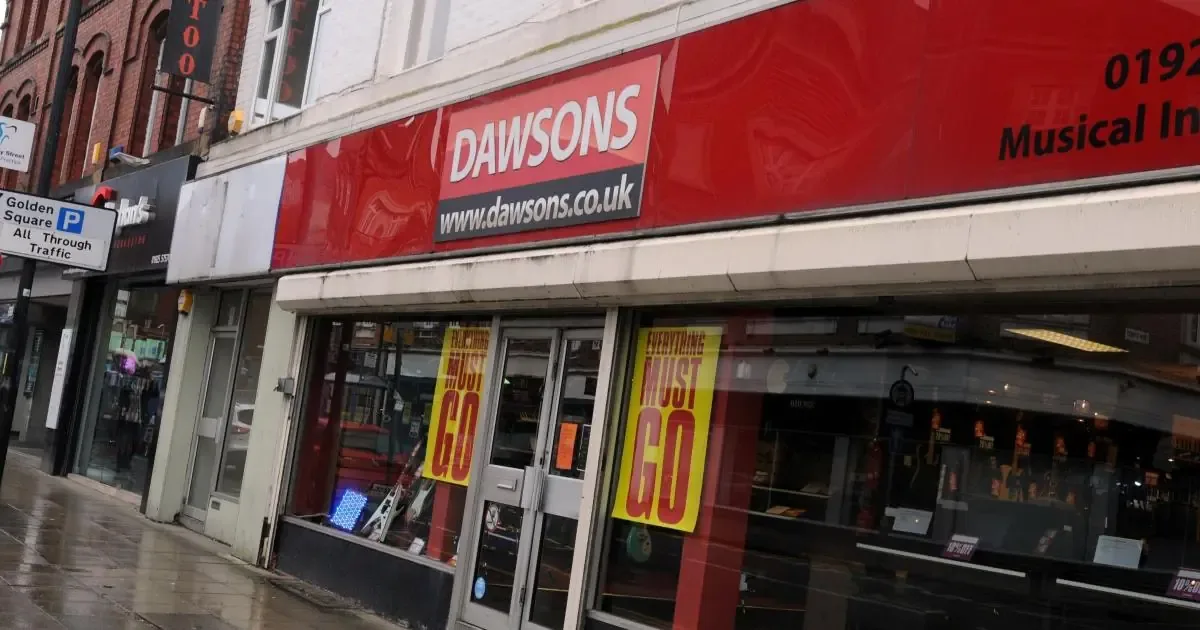 La emblemática tienda Dawsons dejó una huella indeleble en la cultura musical de Warrington.