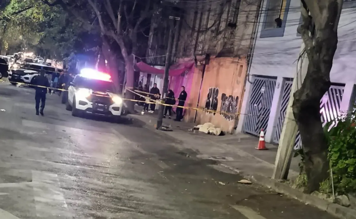 La escena del ataque armado en Santa María la Ribera, donde ocurrieron dos muertes.