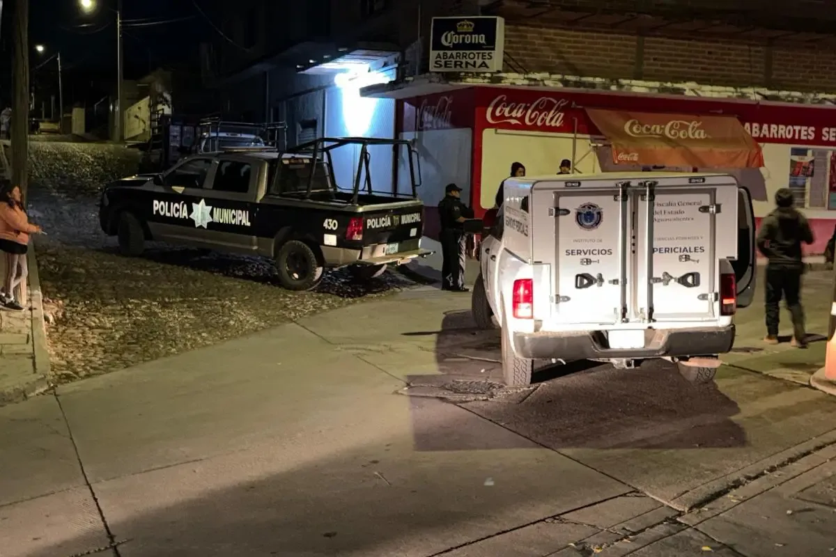 La escena del crimen en Jaltiche de Arriba, donde se registró el homicidio.