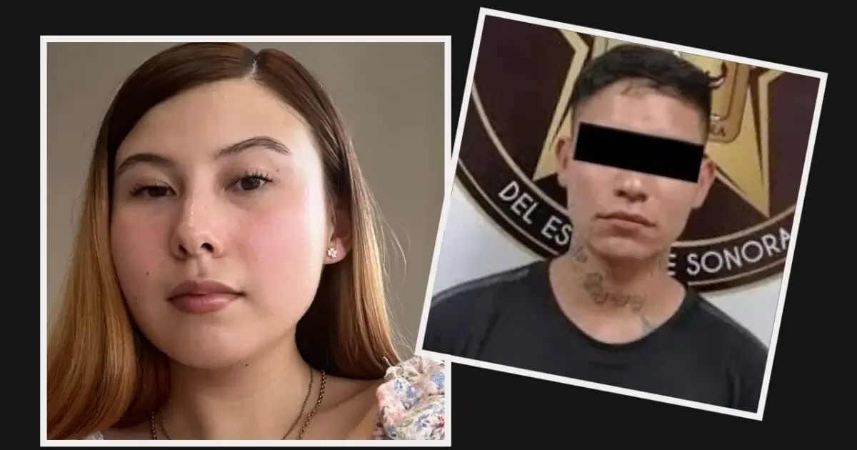 La escena del feminicidio de Paola Bañuelos en Mexicali, Baja California.