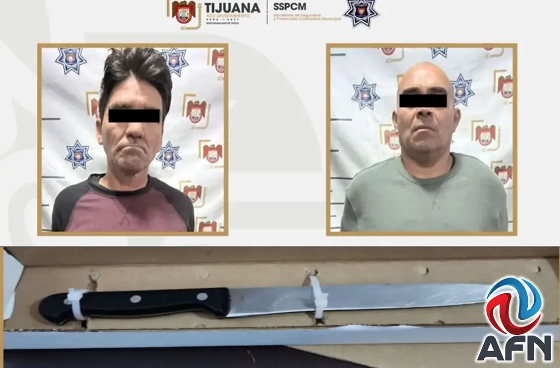 La escena del incidente en el centro de rehabilitación en Tijuana.