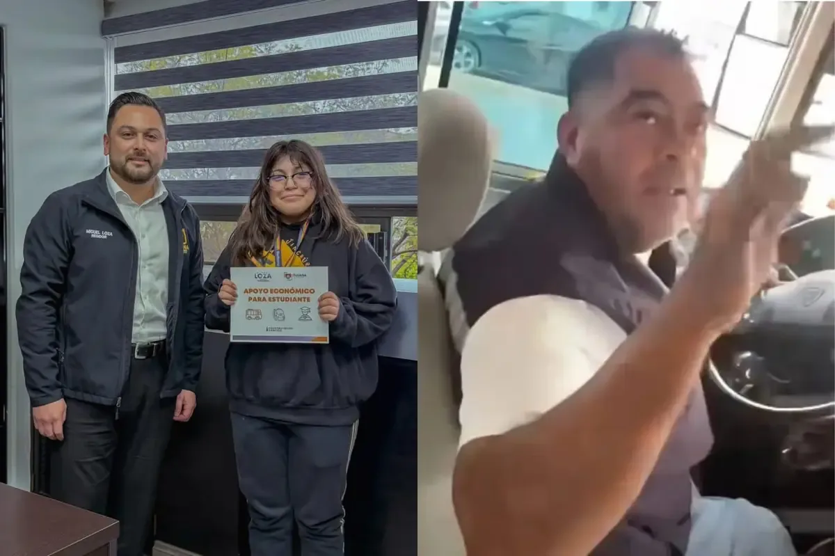 La estudiante recibió apoyo económico tras confrontar a un chofer por negarse a aplicar tarifa de estudiante.