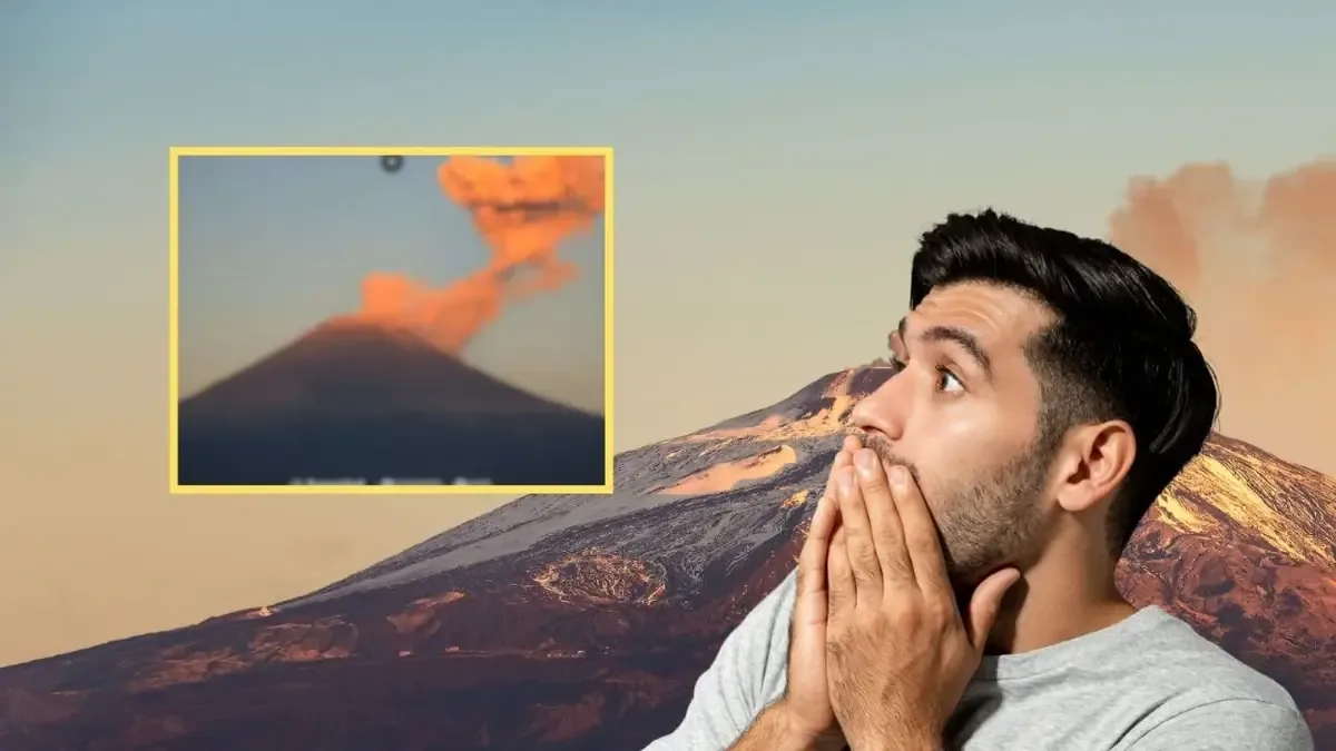 La exhalación de ceniza y vapor se registró sin riesgo de erupción mayor.