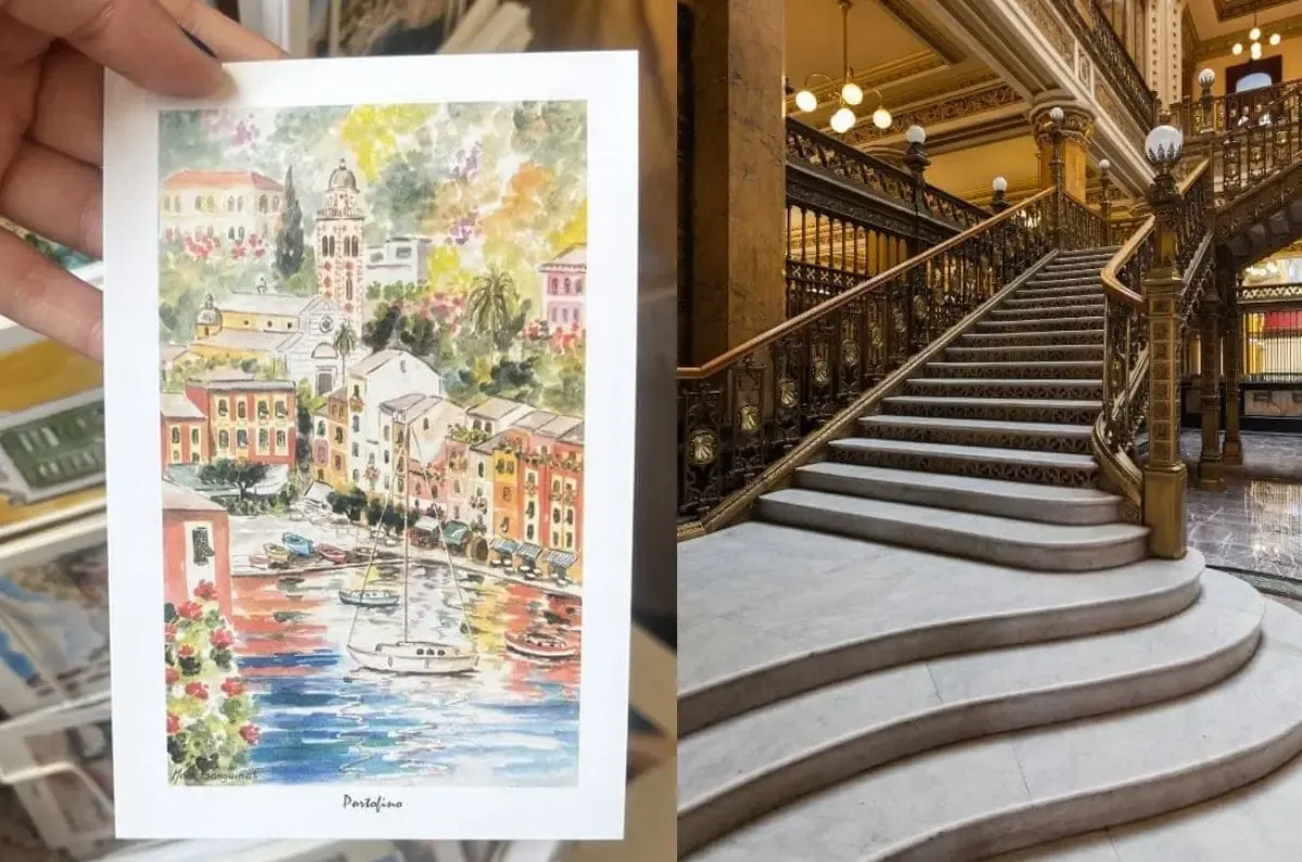La exposición homenajea la arquitectura y cultura de México e Italia en el Palacio Postal.