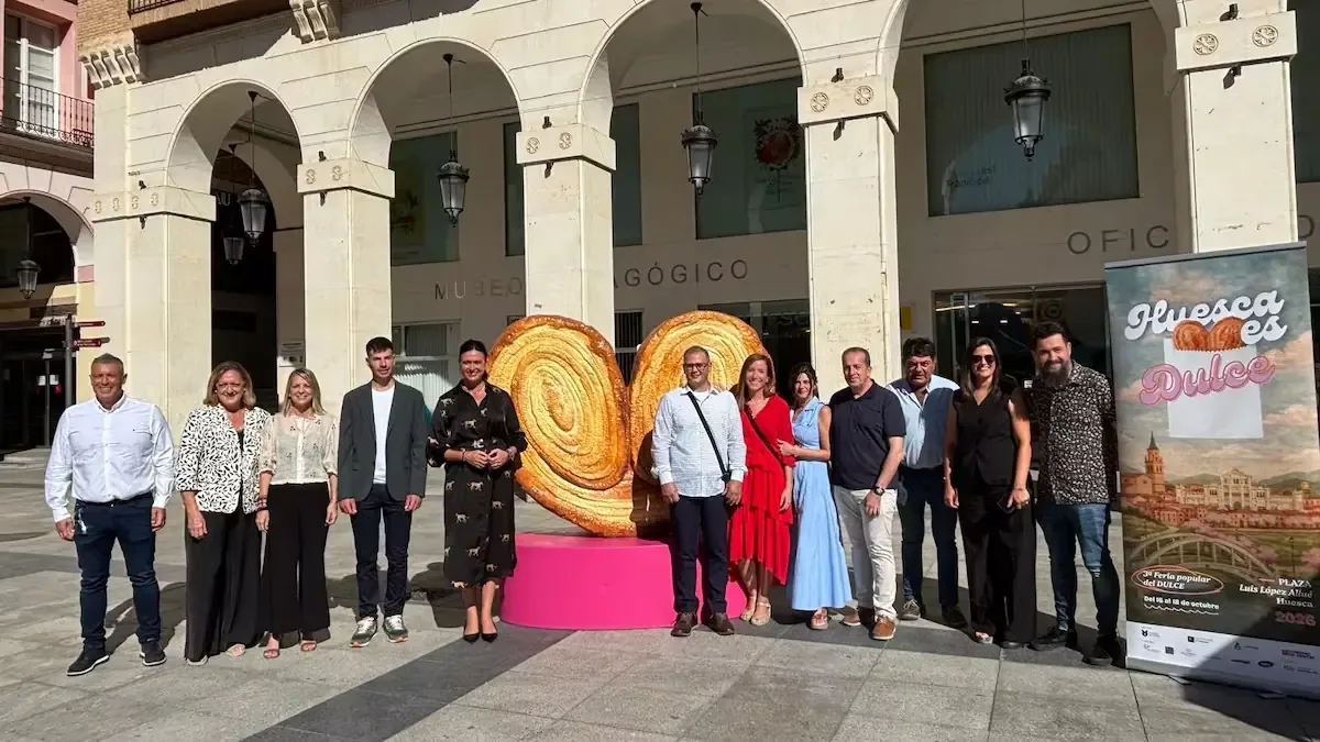 La 3ª edición de la Feria Huesca es Dulce incluirá talleres para pasteleros y reposteros, aumentando su impacto económico.