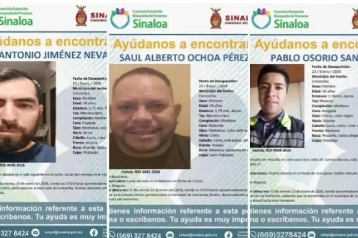 La Fiscalía detiene a cuatro personas mientras se busca esclarecer el caso de secuestro.
