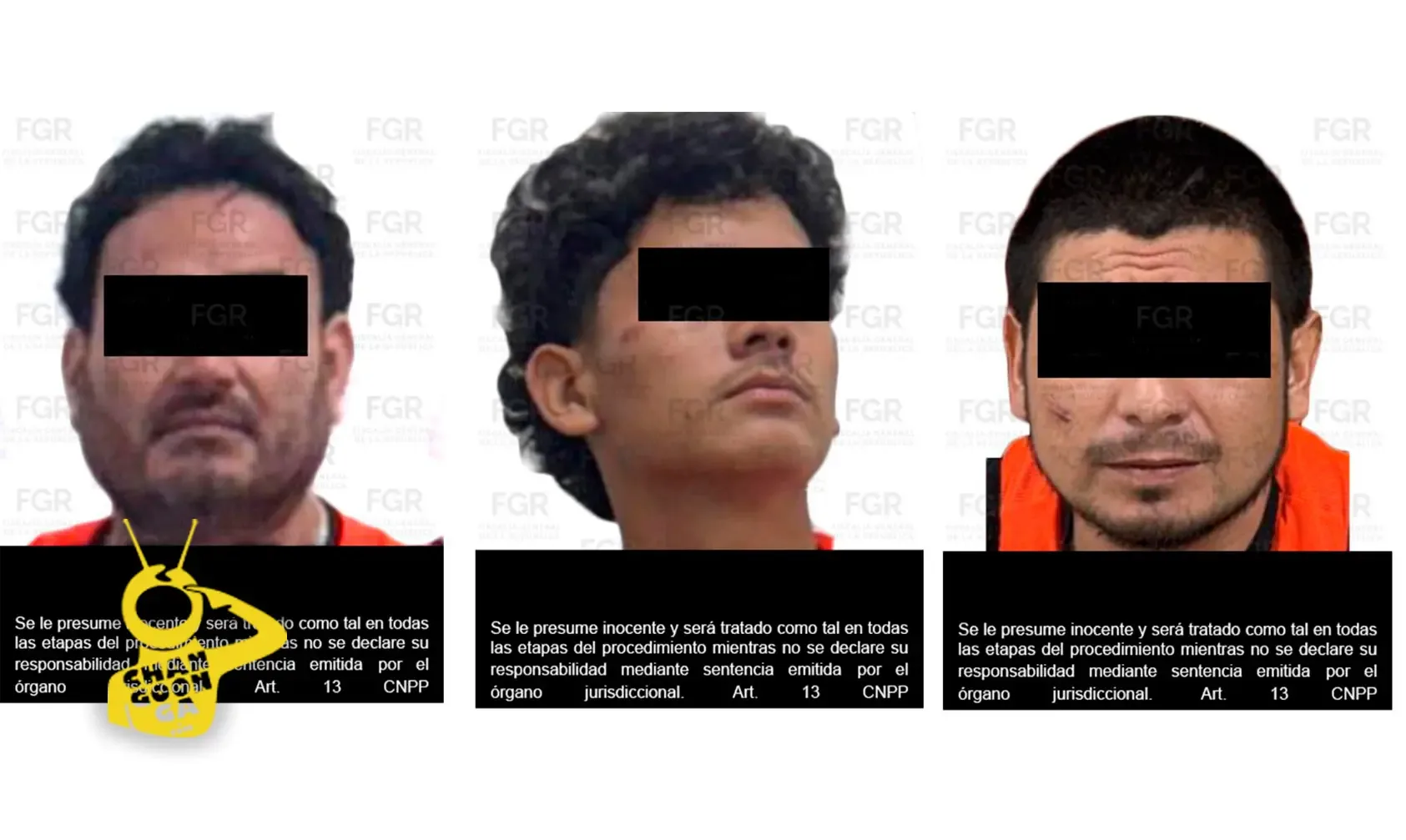 La Fiscalía General de la República informa sobre la vinculación de criminales en México.