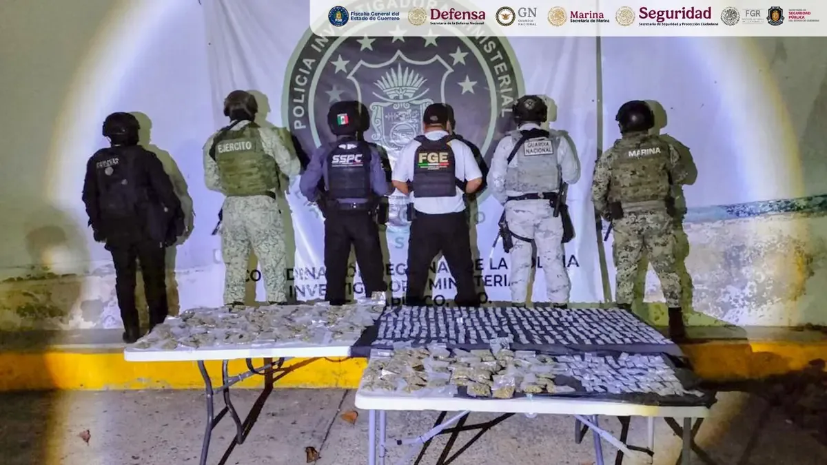 La Fiscalía y fuerzas de seguridad intensifican operativos para combatir el narcotráfico en Guerrero.