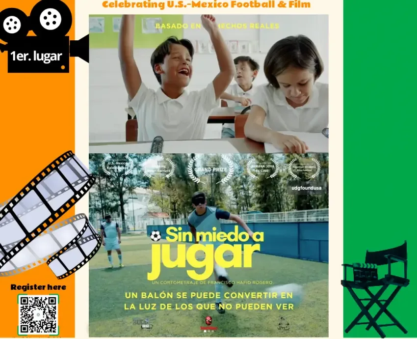 El evento promueve el cine y la cultura del fútbol entre México y Estados Unidos.