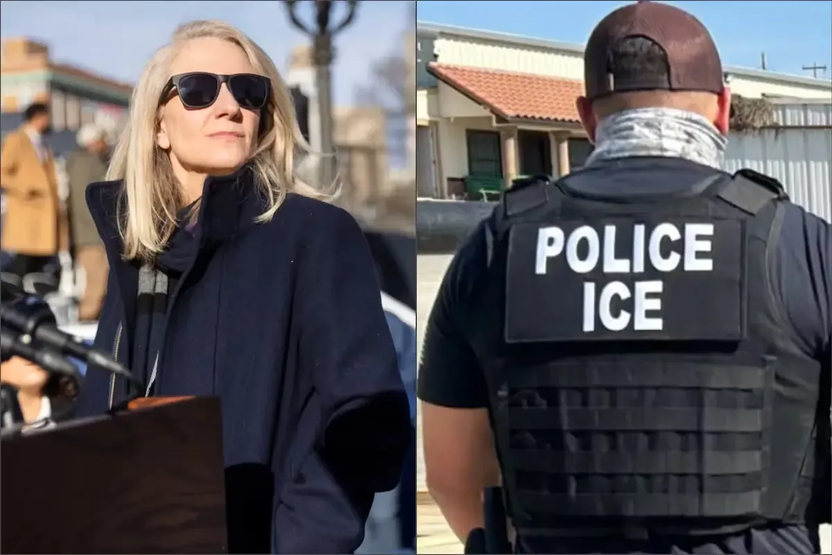 La gobernadora Abigail Spanberger firma medidas que debilitan el control del ICE en el estado.