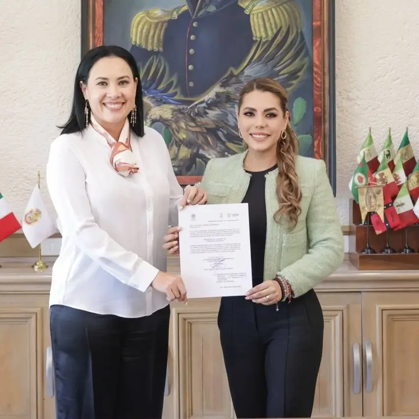 La gobernadora Evelyn Salgado Pineda durante el nombramiento de Hilda Ruth Lorenzo.