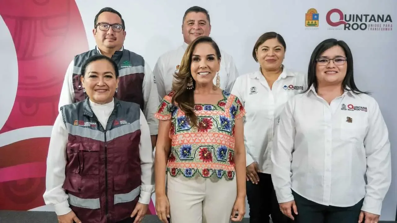 La gobernadora Mara Lezama da la bienvenida a estudiantes en Quintana Roo.