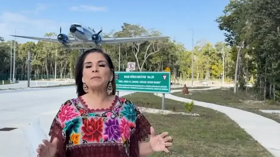 La gobernadora Mara Lezama honra el compromiso de las fuerzas armadas en su día.