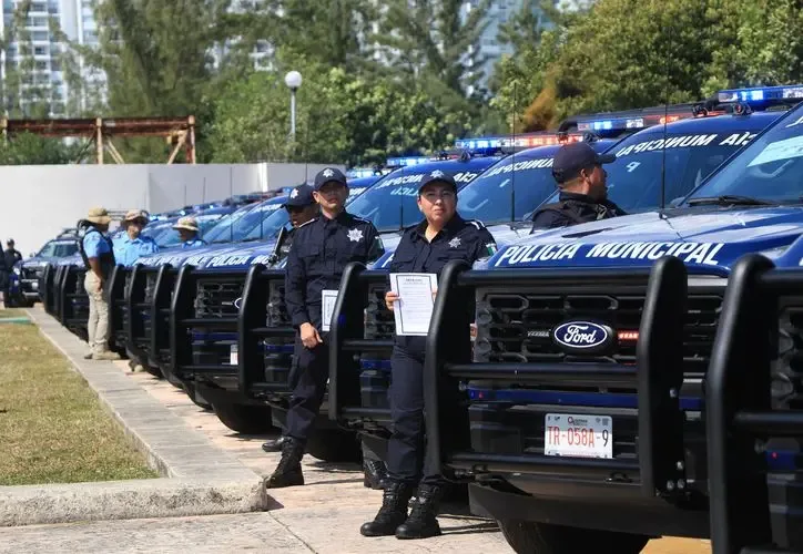 La Gobernadora Mara Lezama presenta la inversión en seguridad para 2026.