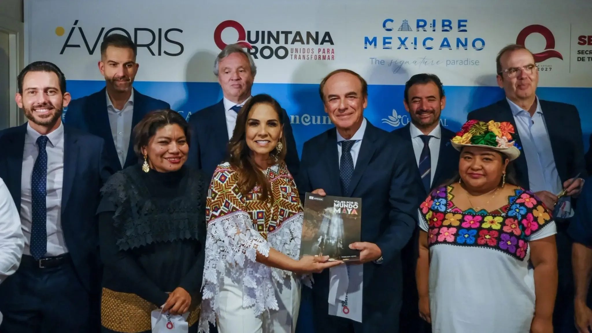 La gobernadora Mara Lezama presenta la nueva campaña turística en FITUR 2026.