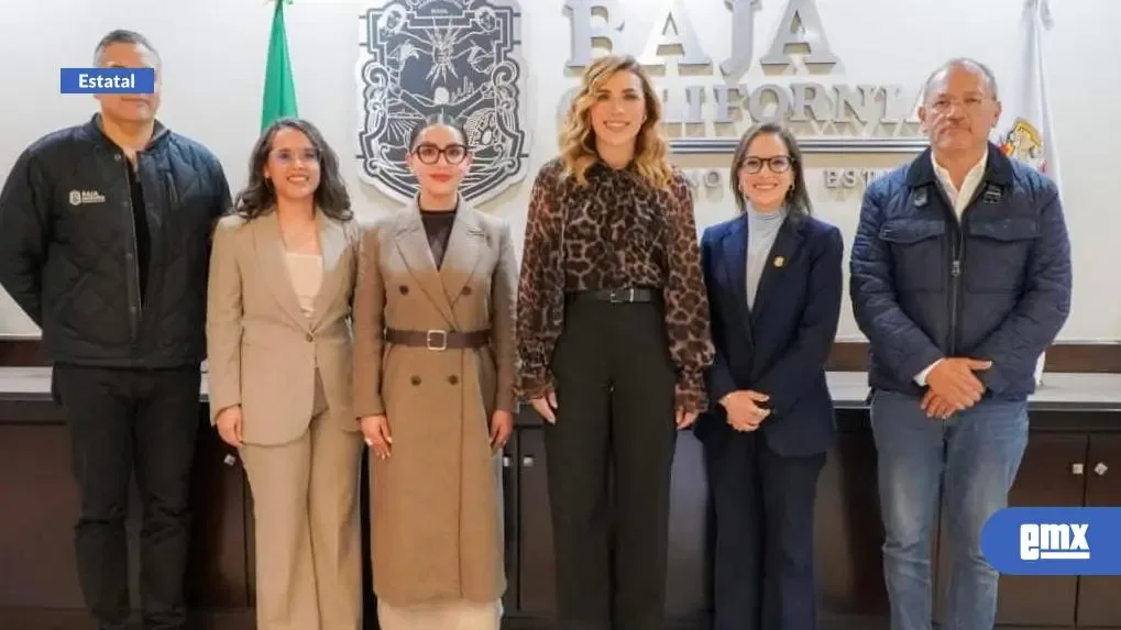 La gobernadora Marina del Pilar Ávila durante el anuncio de cambios en su gabinete.