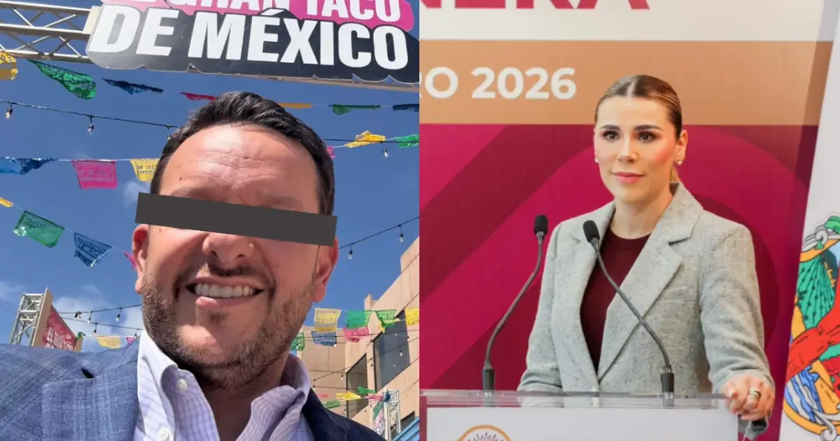 La gobernadora Marina del Pilar Ávila durante una conferencia de prensa sobre la investigación.