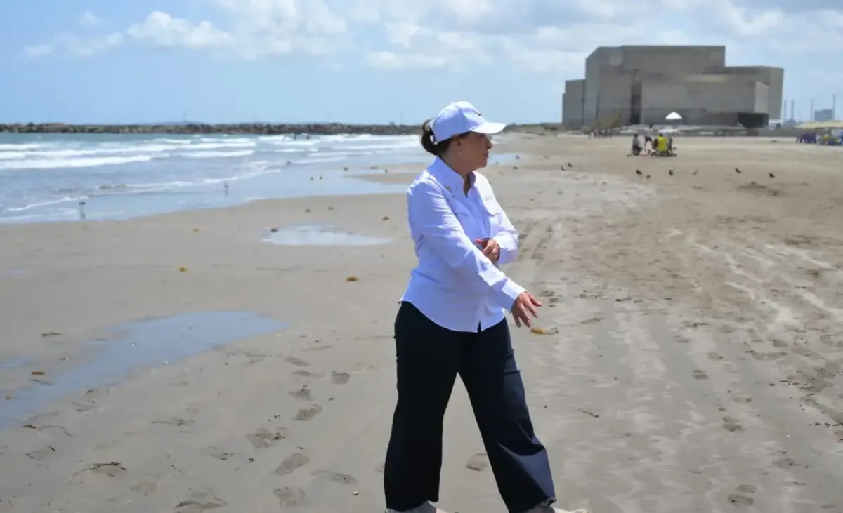 La gobernadora Rocío Nahle destaca la colaboración para proteger el medio ambiente y apoyar a los pescadores.