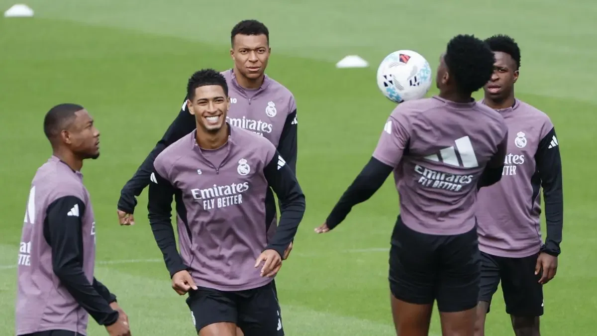 La presión sobre Florentino Pérez y Kylian Mbappé marca el partido en el Bernabéu.