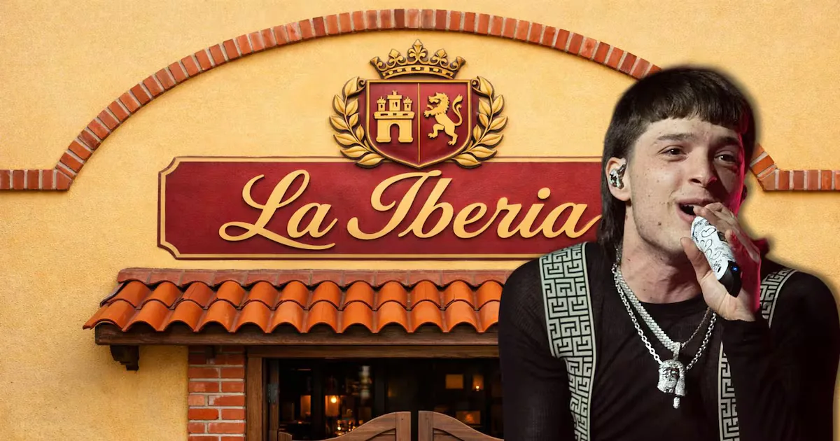 La Iberia, bar histórico en Guadalajara, donde Peso Pluma grabó "Dopamina".