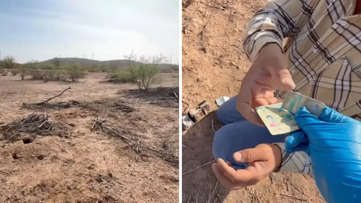 La identidad de Óscar Alexander Matute Ávila fue encontrada en el desierto, generando preocupación entre su familia.