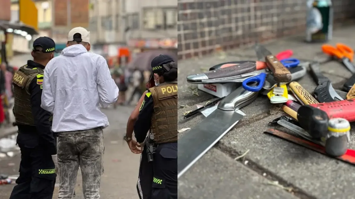 La intervención de seguridad en el centro de Medellín aborda delitos que afectan a comerciantes y ciudadanos.