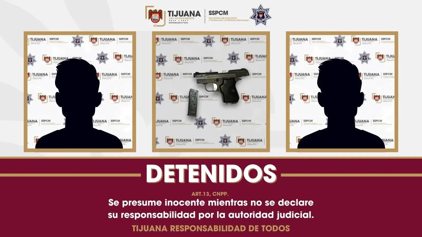 La intervención policial en la Secundaria General #89 tras el hallazgo del arma.
