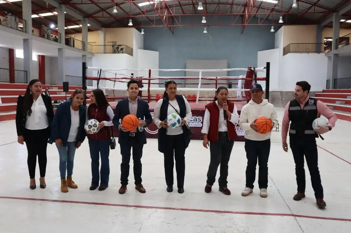 La inversión de más de 400 mil pesos beneficiará a jóvenes del municipio.