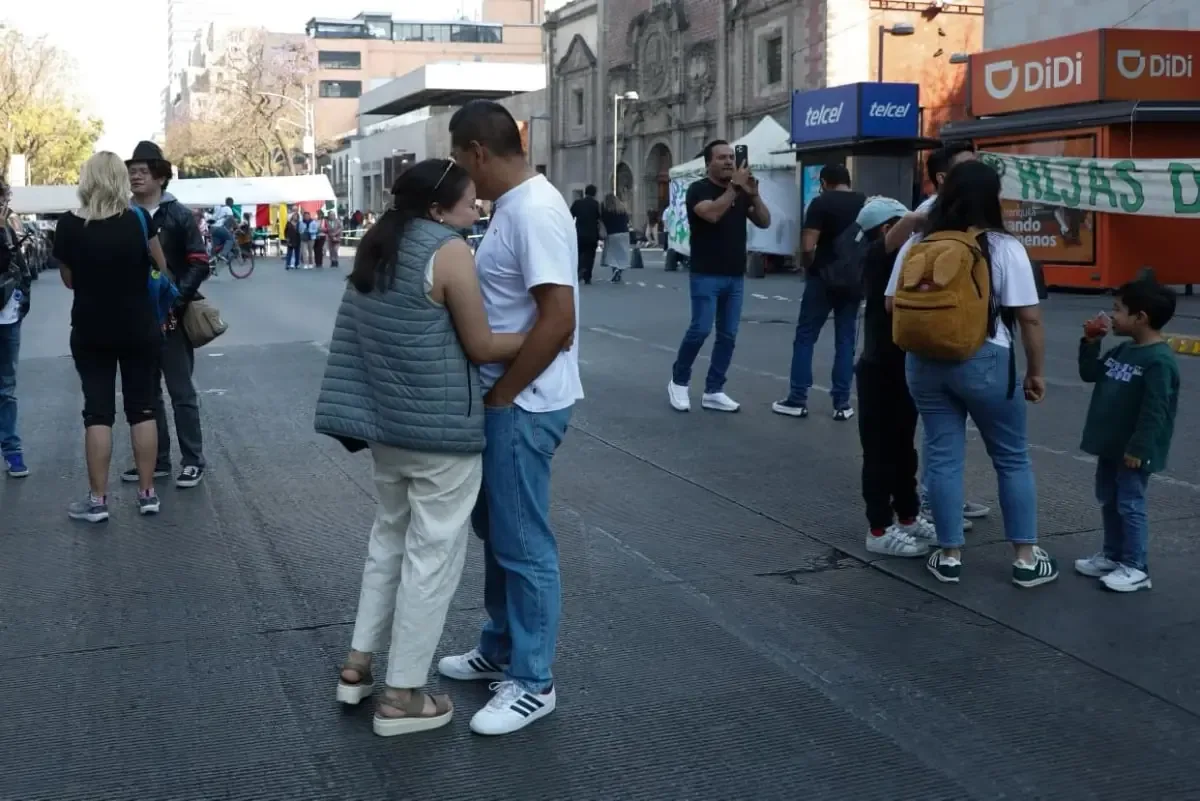 La jefa de Gobierno asegura que no hay daños ni afectaciones tras el sismo en la capital.