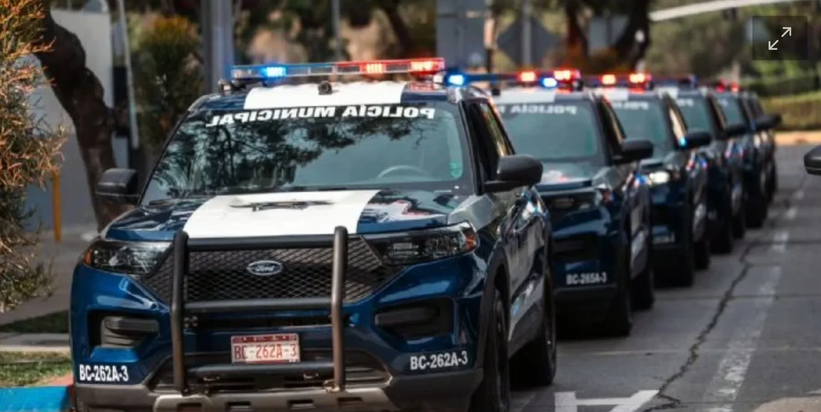 La joven agente Estefani Caro Ledezma de la Policía Municipal de Tijuana.
