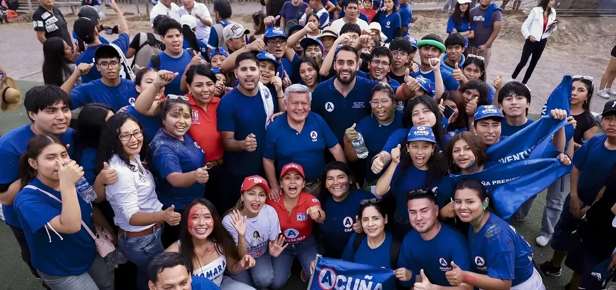 La juventud respalda al candidato de Alianza para el Progreso en su propuesta por el bienestar del país.