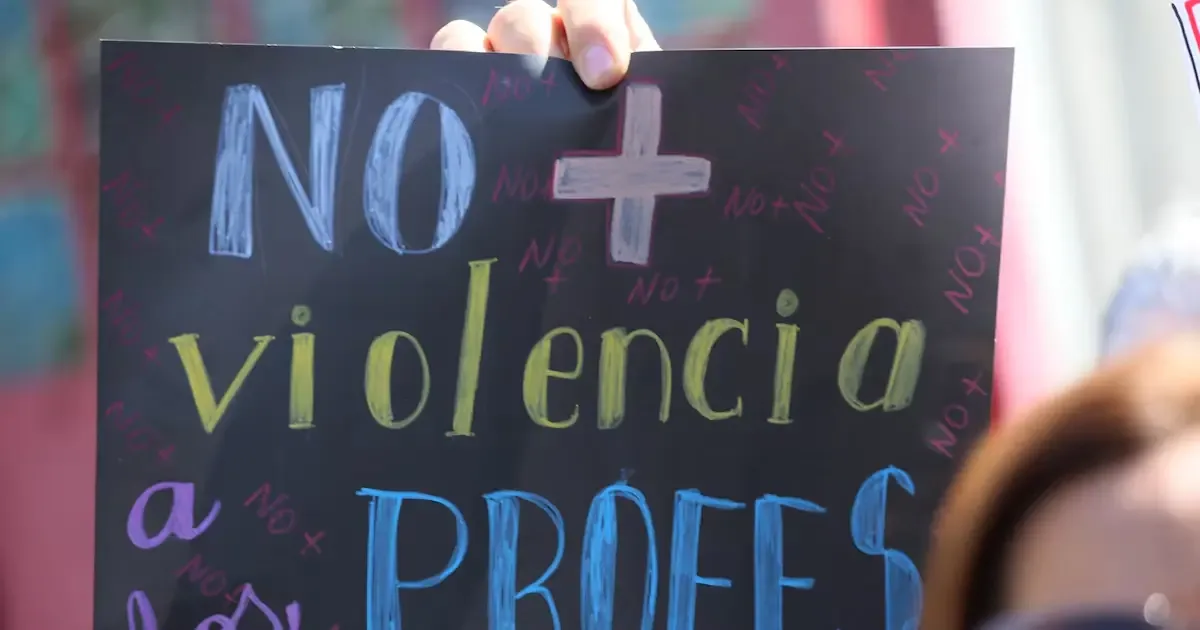 La violencia escolar y la seguridad de los docentes requieren atención urgente.