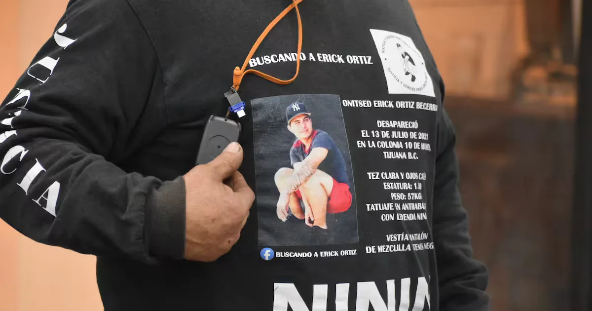 La madre de un joven desaparecido busca justicia en Tijuana.
