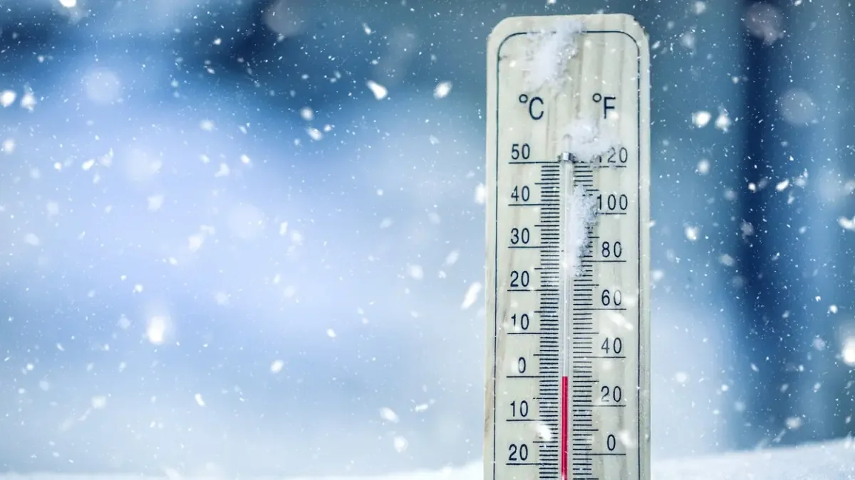 La masa de aire polar provocará temperaturas mínimas récord en el país.
